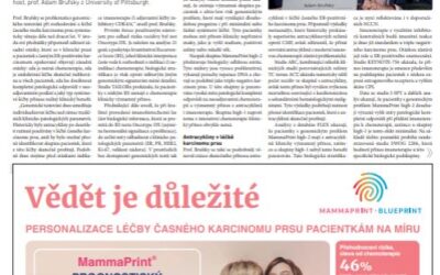 Prostor pro genomické testování u časného karcinomu prsu se rozšiřuje